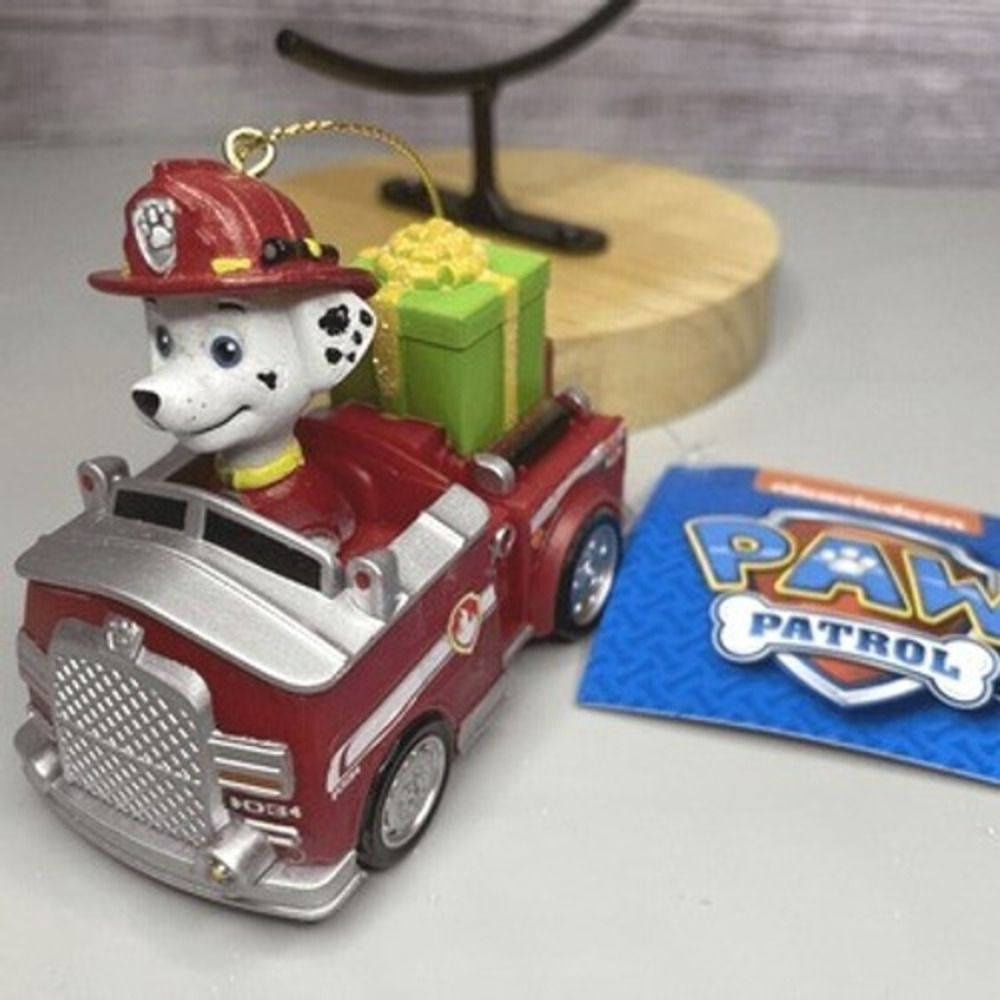 Kurt Adler Paw Patrol Marshall Fire‎ Truck Christmas Ornament Nickelodeon New